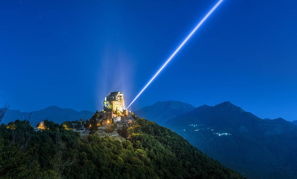 30 settembre 2021. La spada di Michele torna a splendere sulla Sacra di San Michele, Franco Borrelli.